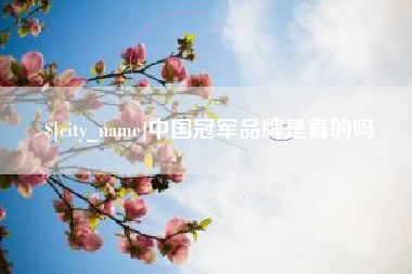 博白中国冠军品牌是真的吗