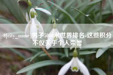 博白男子5000米世界排名-这些积分不仅关乎个人荣誉