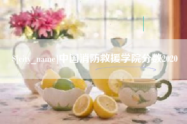 博白中国消防救援学院分数2020