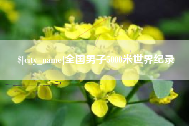 博白全国男子5000米世界纪录