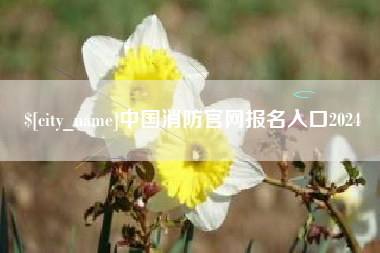 博白中国消防官网报名入口2024