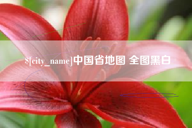 博白中国省地图 全图黑白