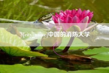 博白中国的消防大学