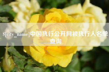 博白中国执行公开网被执行人名单查询