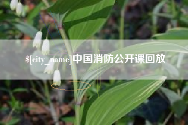 博白中国消防公开课回放