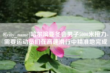 博白哈尔滨亚冬会男子5000米接力-需要运动员们在高速滑行中精准地完成
