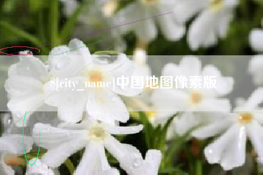 博白中国地图像素版