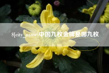 博白中国九枚金牌是哪九枚