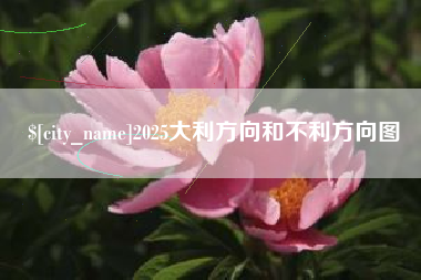 博白2025大利方向和不利方向图