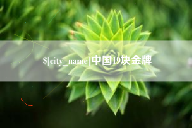 博白中国19块金牌