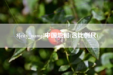 博白中国地图(含比例尺)