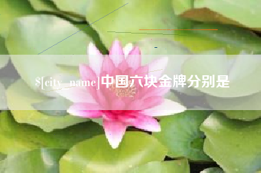 博白中国六块金牌分别是